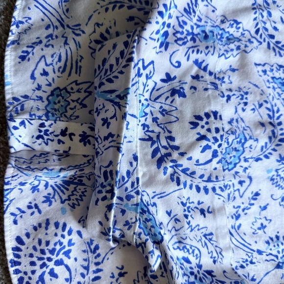 Chaps Blue and White Patterned Shirt - Picture 6 of 6